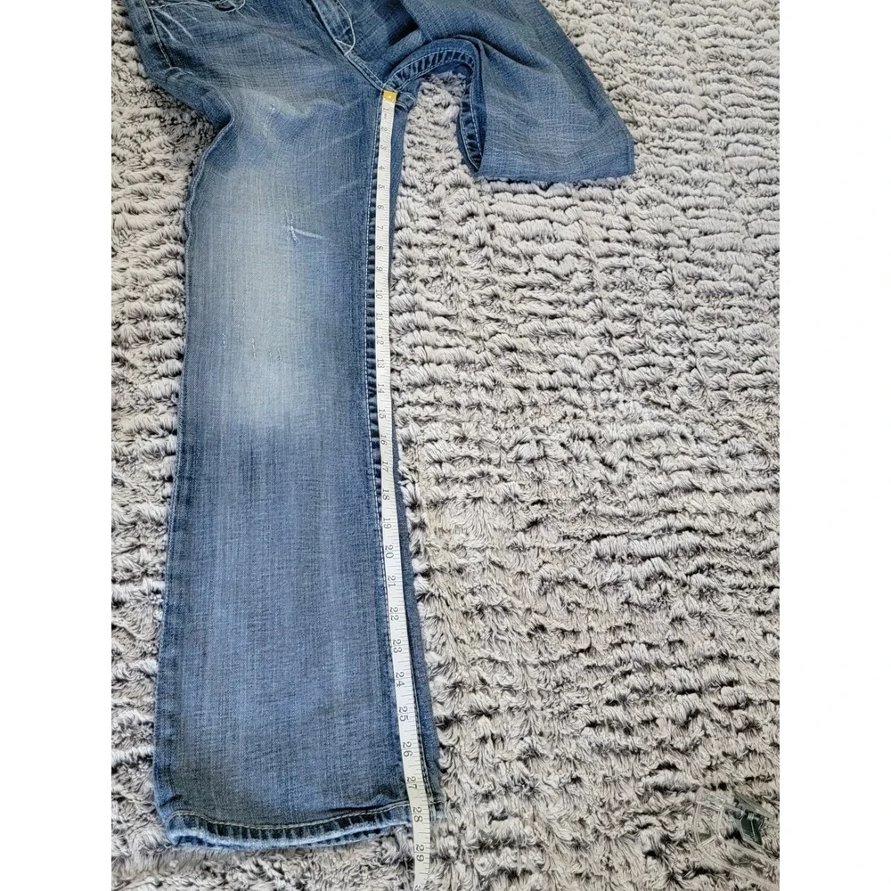 Big Star Denim‎ Jeans Women Size 26R Bootcut Medium Wash Distressed